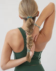 Grab & Go Pony Tube, 15 Hair Ties - Metallic Bead