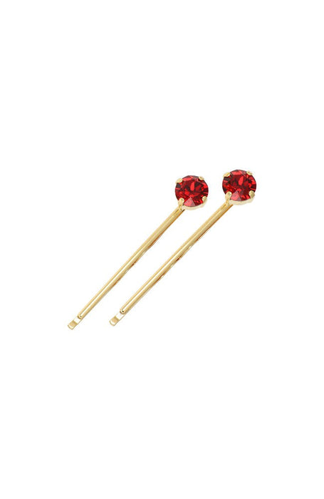 Little Gem Crystal Bobby Pin Pair