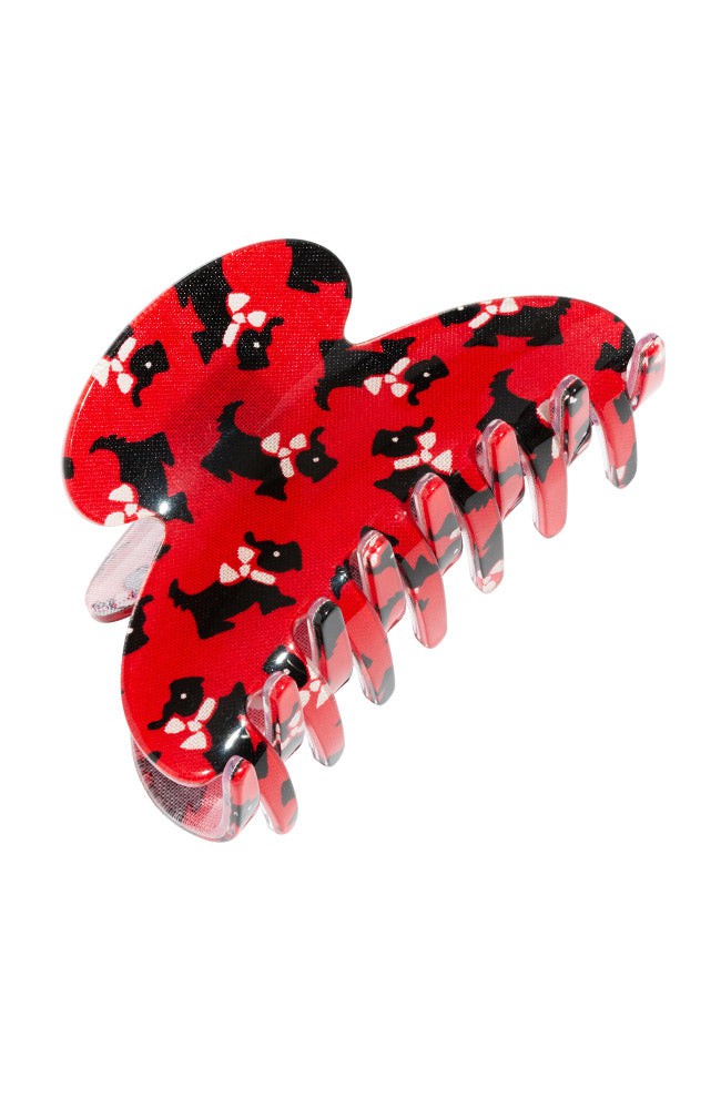 Medium Scottie Dog Hair Clip, Couture Jaw France Luxe