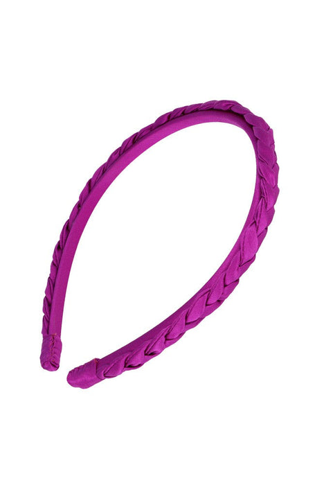 Braided 1/4" Ultracomfort Headband - Silk Charmeuse