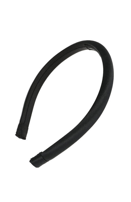 1/2" Padded Headband - Silk Charmeuse