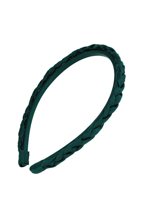 Braided 1/4" Ultracomfort Headband - Silk Charmeuse