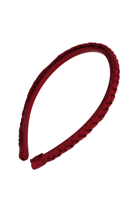 Braided 1/4" Ultracomfort Headband - Silk Charmeuse