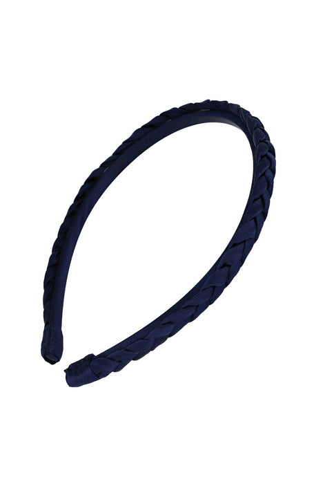 Braided 1/4" Ultracomfort Headband - Silk Charmeuse