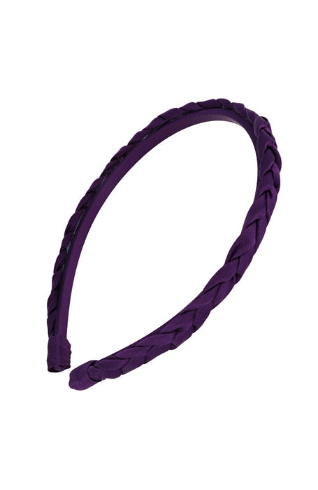 Braided 1/4" Ultracomfort Headband - Silk Charmeuse