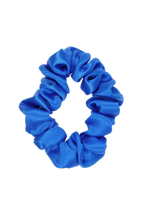 Royal Silk Scrunchie, Small Pony by L. Erickson USA, hair accessory for women