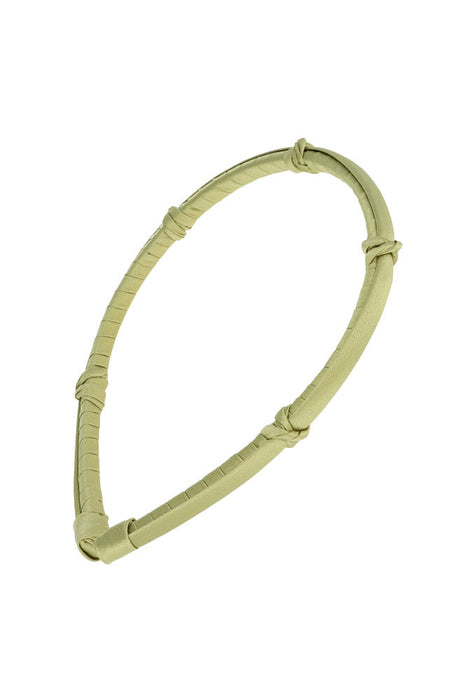 Five Knot 1/4" Ultracomfort Headband - Silk Charmeuse