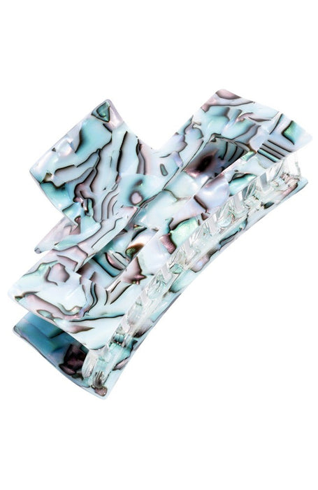 Large Cutout Rectangle Claw Clip - Classic