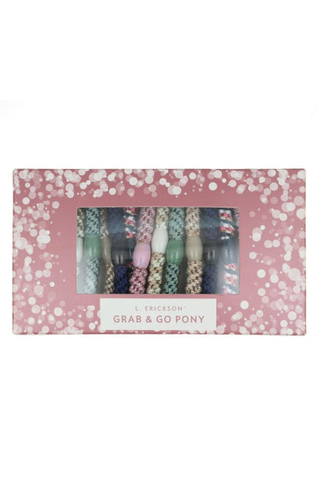 Grab & Go Ponytail Holders - Holiday Box