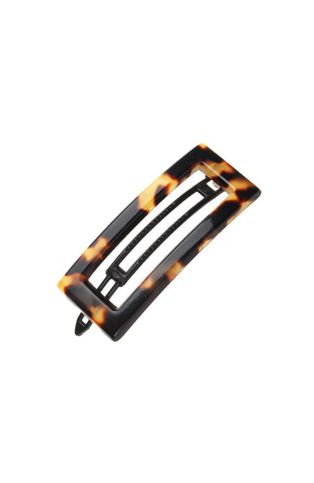 Cutout Rectangle Plastic Tige Boule Barrette - Classic