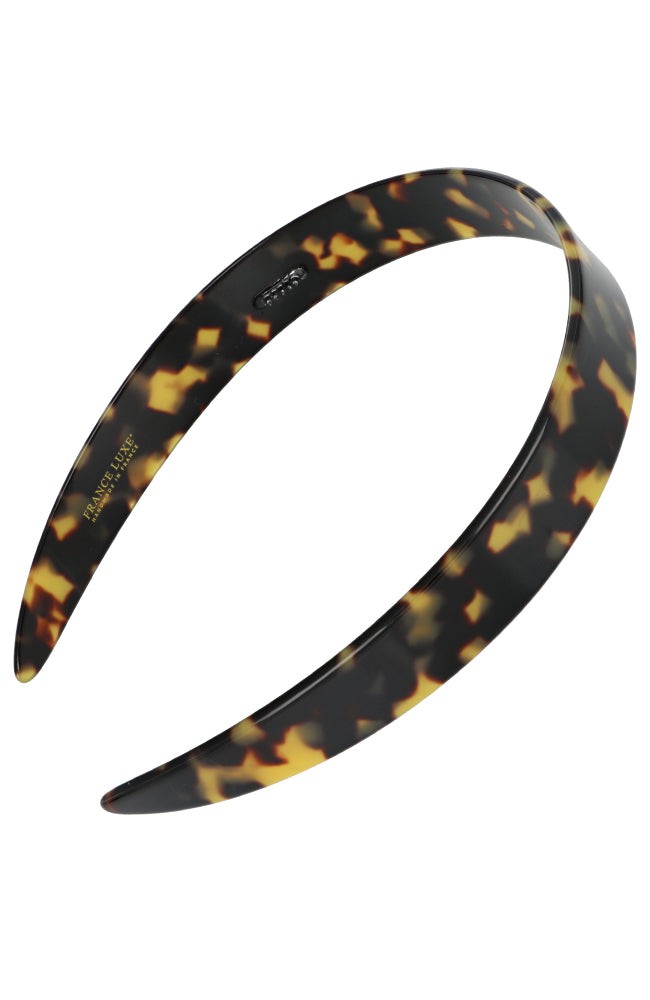 France Luxe wide, Tortoise Shell headband for women - 3/4 Headband, Tokyo.