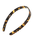 France Luxe comfortable, Tortoise Shell headband for women - 1/2" Ultracomfort Headband, Tokyo.