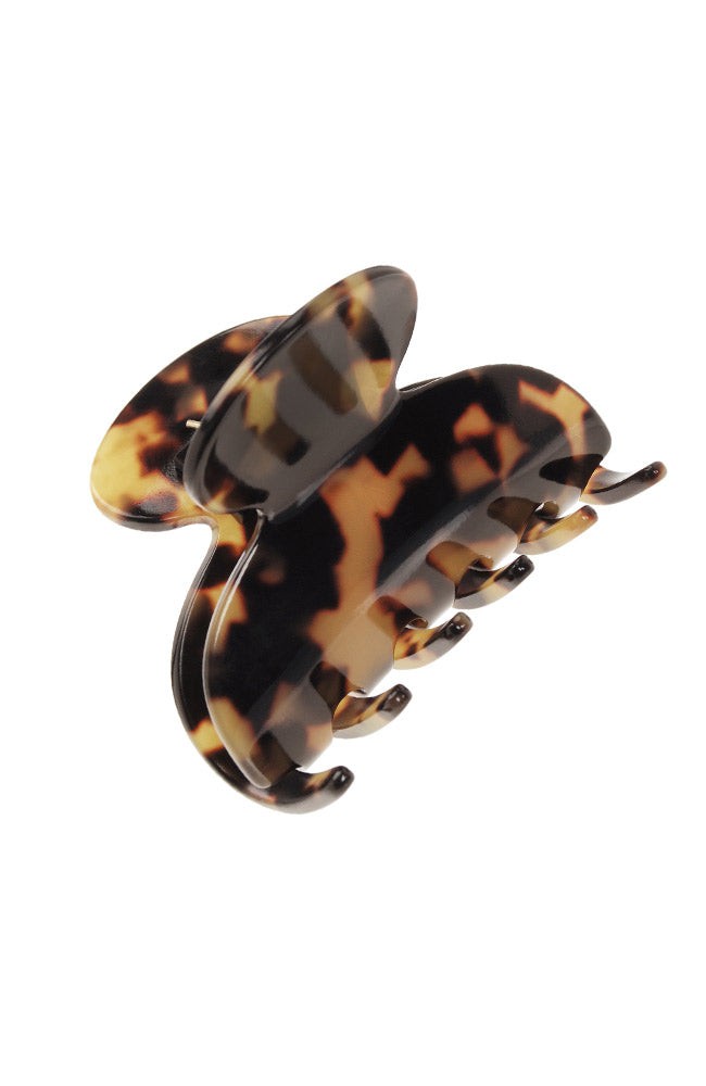 France Luxe small, Tortoise Shell claw hair clip for women - Small Couture French Claw Clip, Tokyo.