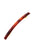 France Luxe long, rich amber and mahogany brown barrette for women - Long & Skinny Barrette, Tortoise.