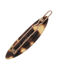 Mini Oblong Tige Boule Barrette - Classic