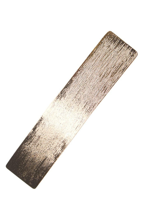 Textured Metal Regular Barrette
