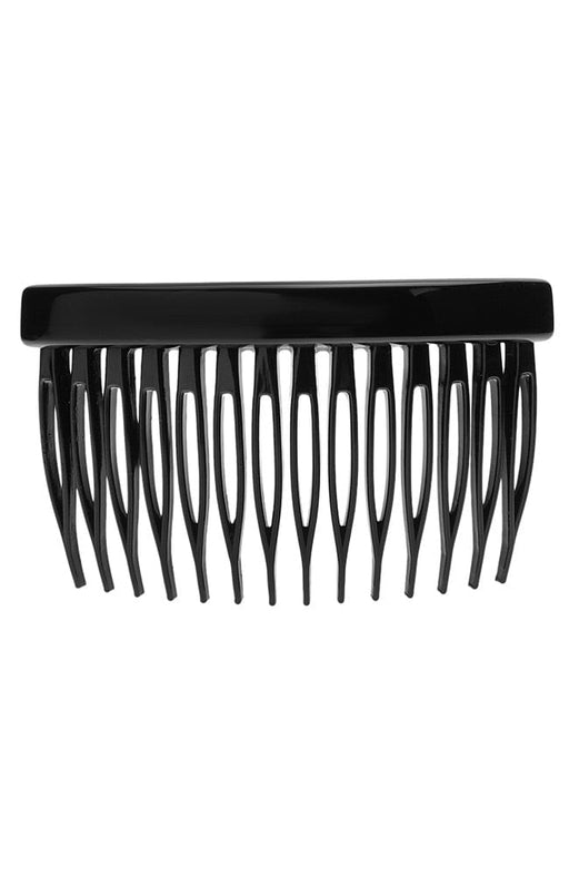 Black Side Hair Comb, made in France by France Luxe
