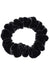 Small Black Velvet Scrunchie, handmade by L. Erickson USA