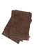 Brown Bath Mitts, 2 pack, 100% Cotton, by France Luxe Body
