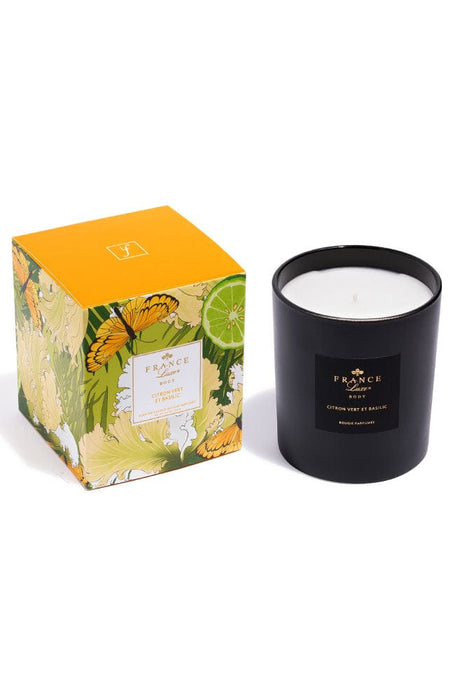 Citron Vert Et Basilic Scented French Candle by France Luxe Body