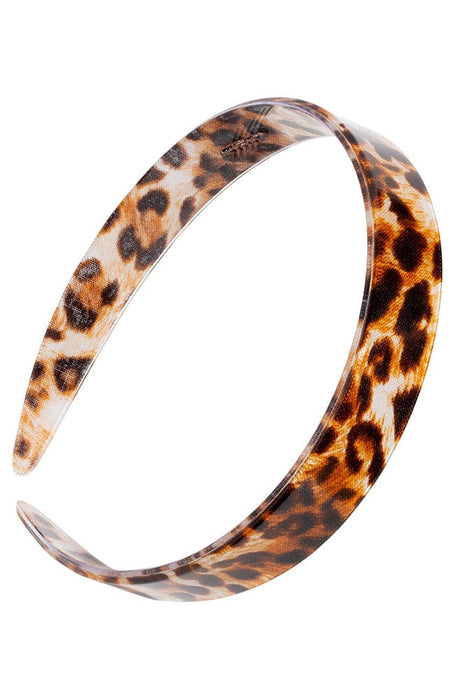 Leopard headband, made in France by France Luxe