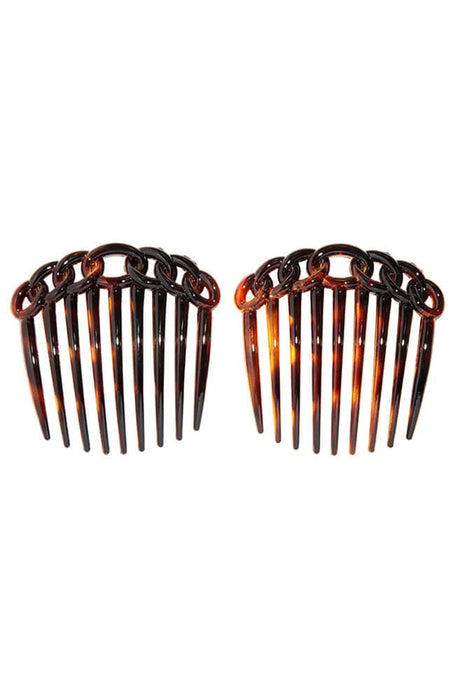 Chain Link Side Comb Pair Classic