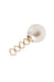 Cream Pearl Hair Ornament with Gold Metal hair screw by L. Erickson