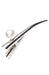 Silver & White Pearl Decorative Hair Alligator Clip by L. Erickson