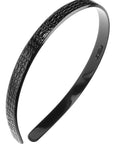 1/2" Ultracomfort Headband - Embossed Croc