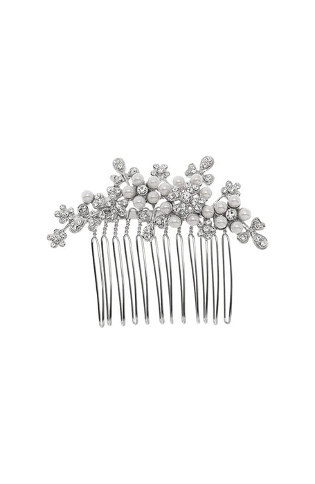 Elle Crystal and Pearl Comb