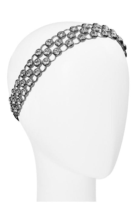 Isabella Crystal Adjustable Headwrap