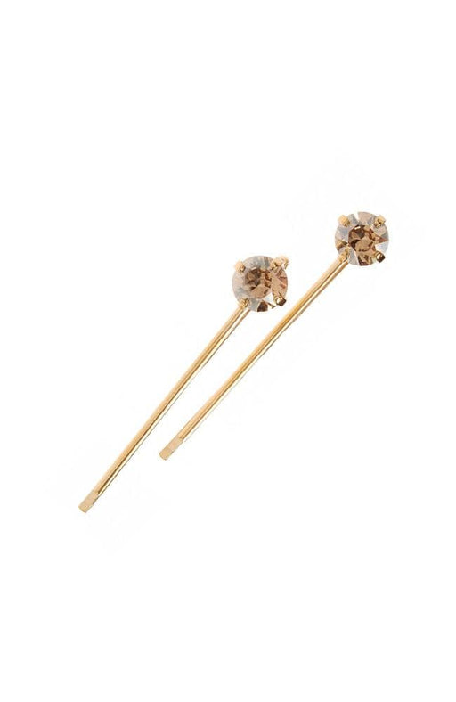 Hawwwy Bobby Pins with Tie Dye Style Case for Buns, 300pieces, Gold