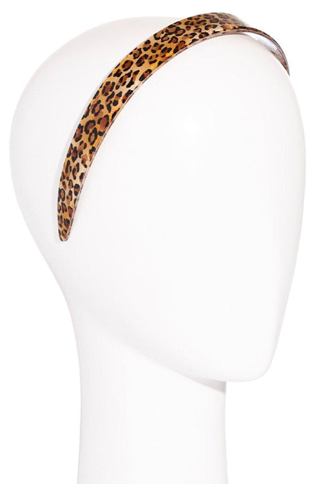 Cheetah Wide Headband, made in France, by France Luxe