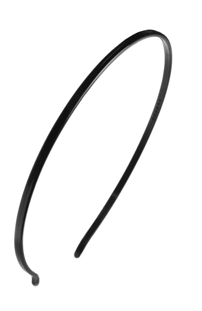 Skinny Black Headband by France Luxe