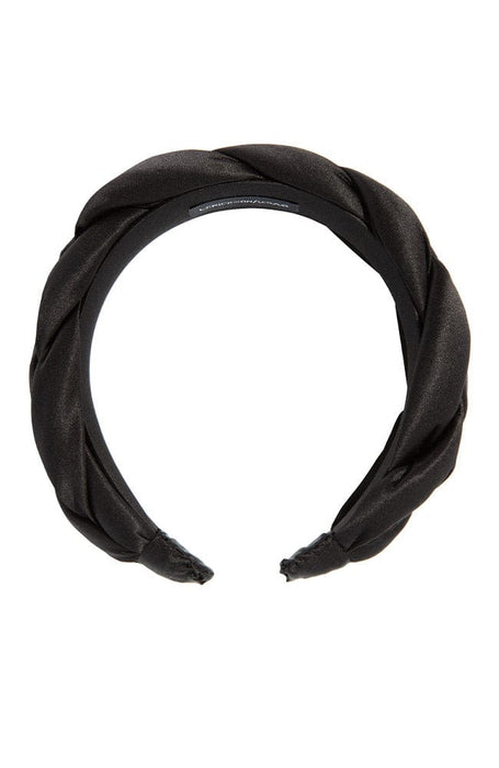1 1/2" Braided Headband - Silk Charmeuse