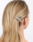 Small Ivy Crystal Barrette