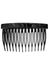 Nacro Black Side Hair Comb, made in France by France Luxe