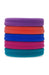 Colorful thick hair bands for working out