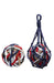 Grab and Go Hair Tie Ball, red, white, blue, gold, silver