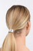 Brushed Silver Metal Ponytail Cuff by L. Erickson