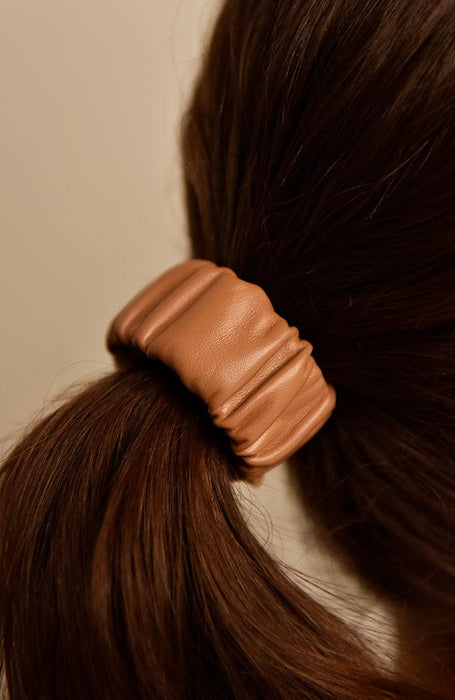 Snap Leather Pony Cuff