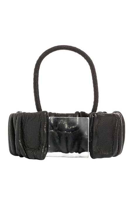Snap Leather Pony Cuff
