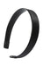 L. Erickson USA 1" Ultracomfort Headband - Black, Silk Charmeuse