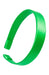 L.Erickson USA 1" Ultracomfort Headband - Midori Green, Silk Charmeuse