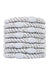 Thick, silver hair ties by L. Erickson, 8 pack