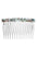 South Sea Blue Side Hair Comb, made in France by France Luxe