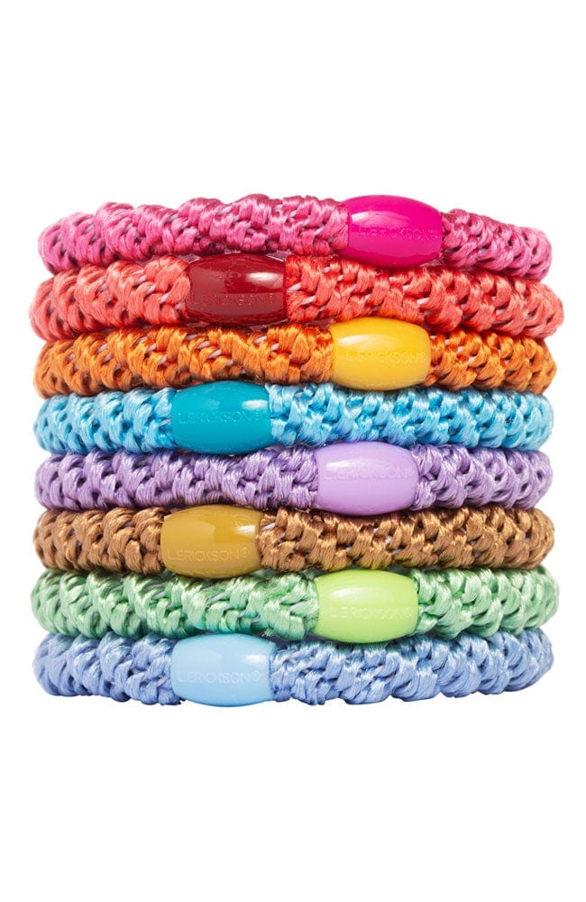 Bright and Colorful Hair Ties by L. Erickson, thick hair bands for thick hair