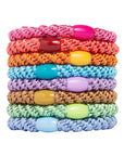 Bright and Colorful Hair Ties by L. Erickson, thick hair bands for thick hair