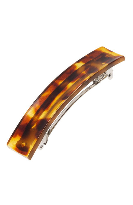 Tokyo Amber Hair Clip with French Barrette clasp, France Luxe