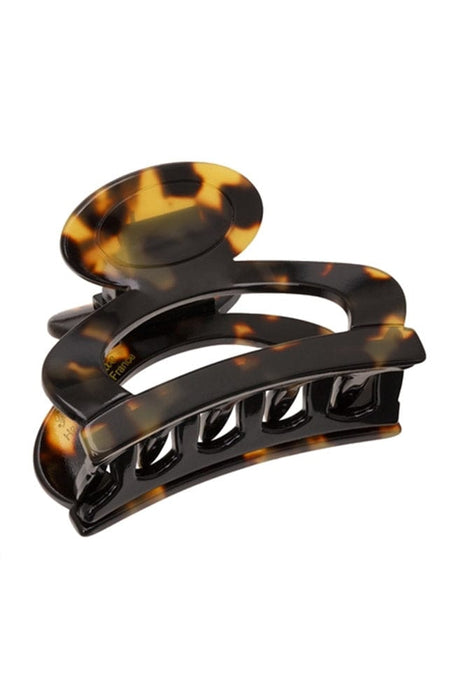 Oval Cutout Jaw Hair Clip, Classic Colors — France Luxe